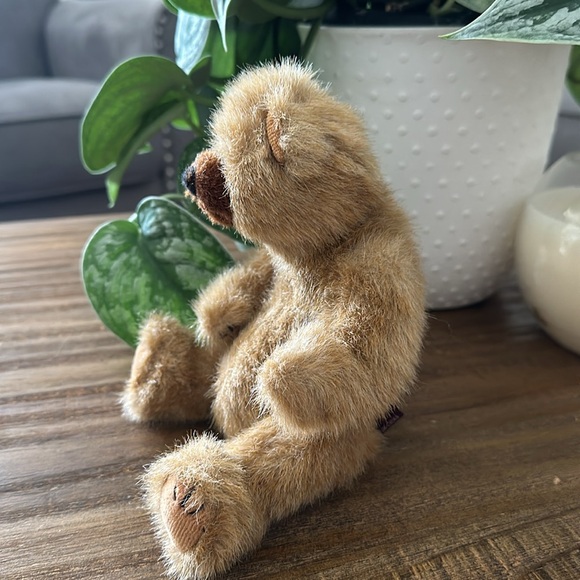 🧸 ty Brown stuffed Bear 8 inch plush 1993 Fully jointed Animal 🧸 - Picture 4 of 12